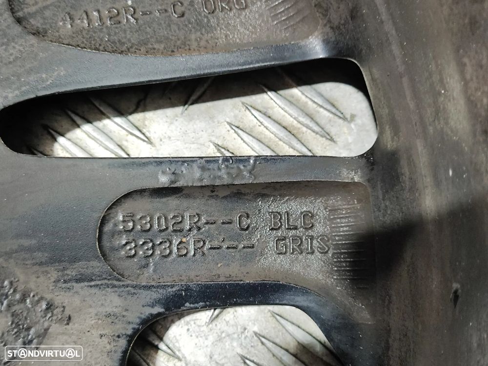 Conjunto de jantes 17 Renault Captur Mk1 6,5J ET40 4x100 Original - 26