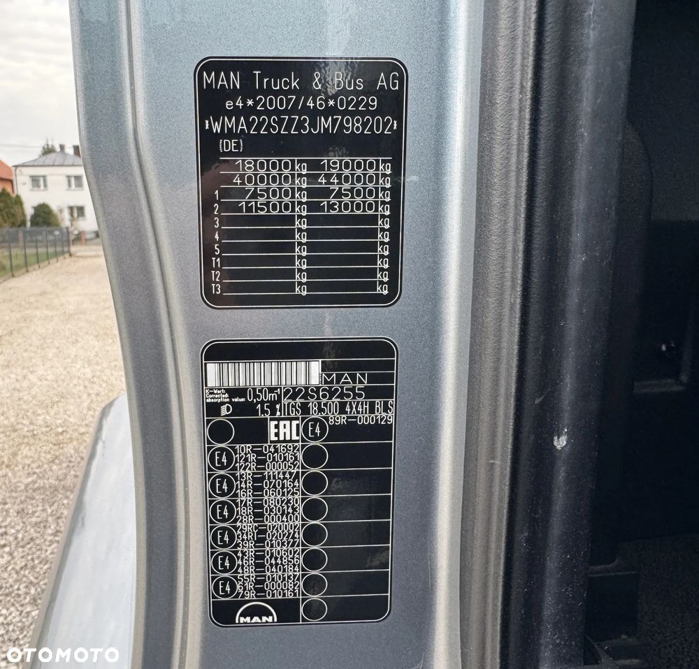 MAN TGS 18.500, HYDRODRIVE - 4x4, HYDRAULIKA, RETARDER, - 38