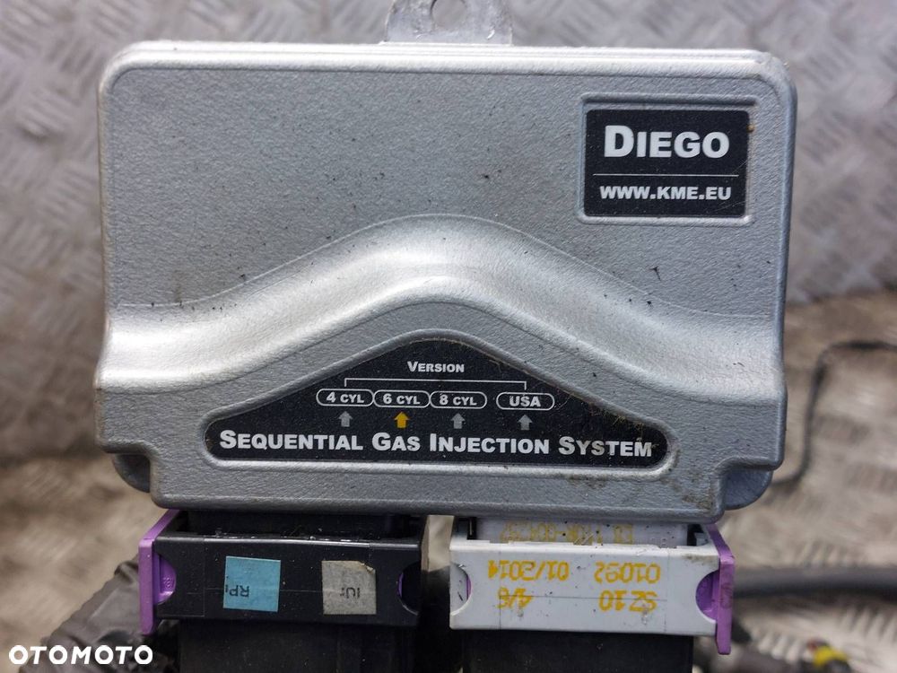 INSTALACJA GAZOWA LPG 6 CYL KME DIEGO 67R-016407 BARRACUDA KME RED 1 - 2
