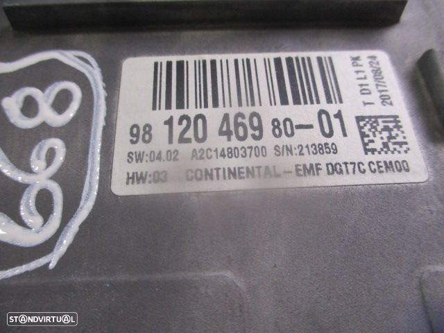 Display Relogio 9812046980 CITROEN C ELYSEE 2017 1.6 BLUEHDI 99CV 4P BRANCO GPS - 4