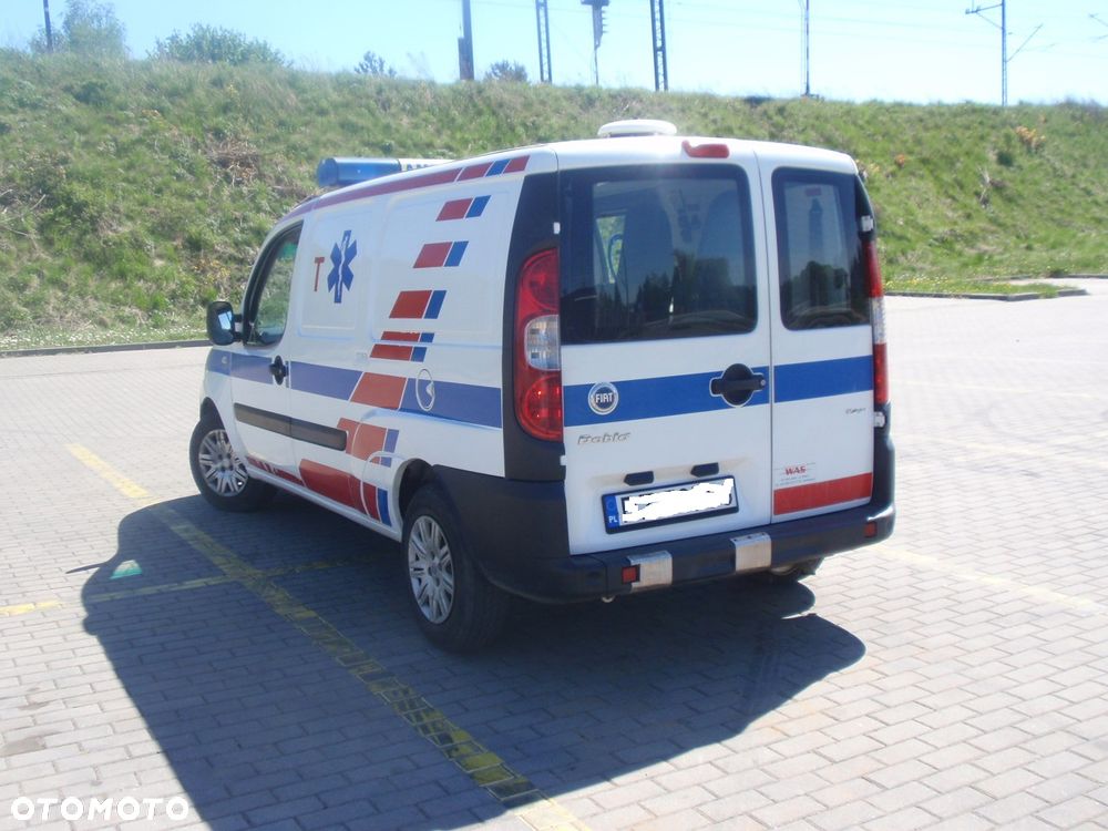 Fiat DOBLO 223/WAS, MAXI DŁUGI LONG SPECJALNY SANITARNY KARETKA AMBULANS, F-VAT-23% - 5