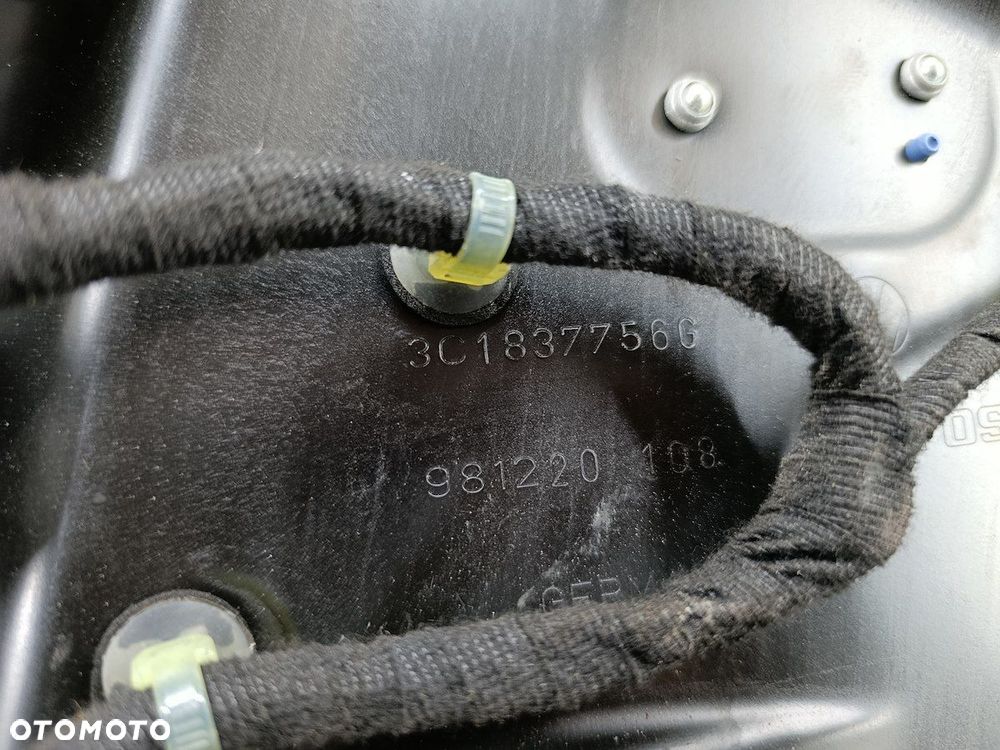 PODNOŚNIK SZYBY PRAWY PRZÓD  VW PASSAT B6 3C1837756G 1K0959792M BOSCH - 7