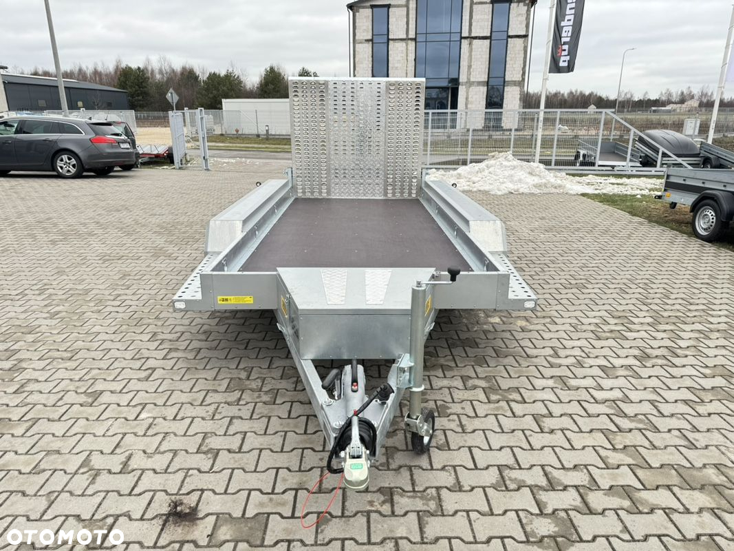 Lorries TPM35-4017 402x175 cm DMC 3500kg przyczepa 3 osiowa pod koparkę budowlanka - 14