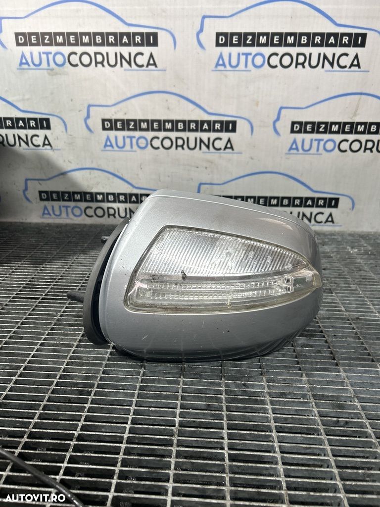 Oglinda stanga Mercedes ML W164 Facelift 2008 - 2009 4 Usi GRI (1219) Rabatabile - 1