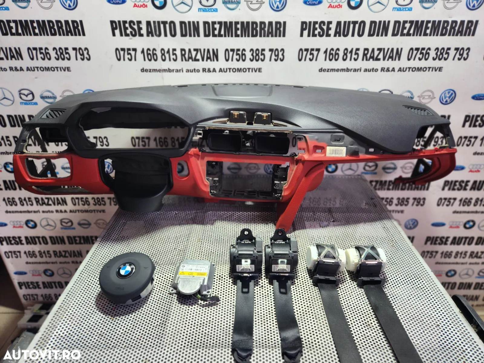 Plansa Bord Kit Airbag Volan M Paket Bmw F30 F31 F32 F33 F34 F36 F86 Seria 3 Seria 4 Volan Stanga M - 5