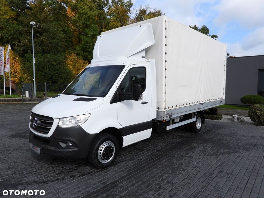 Mercedes-Benz SPRINTER 316 PLANDEKA 10 PALET BLIŹNIACZE KOŁA KLIMATYZACJA  165KM - 7