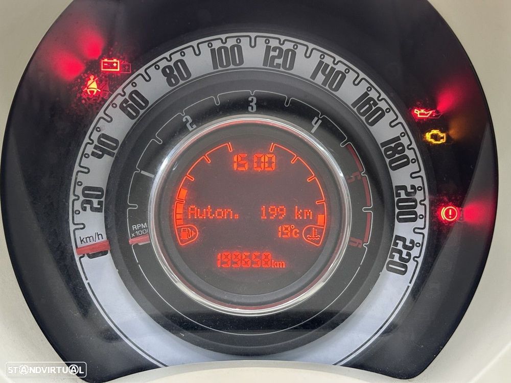 Fiat 500 1.3 16V MJ Lounge S&S - 14