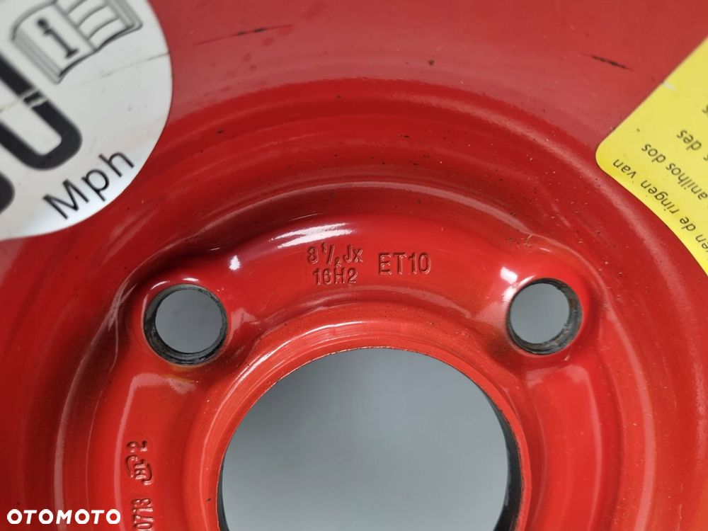 KOŁO DOJAZDOWE Peugeot 207 308 dojazdówka 125/85 R16 4x108 Citroen 2160718 - 4