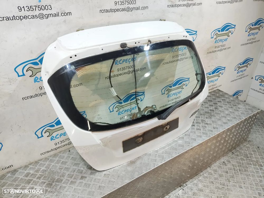 Porta / Tampa da Mala Ford Fiesta VI 6 MK6 em Branco / Branca - 6