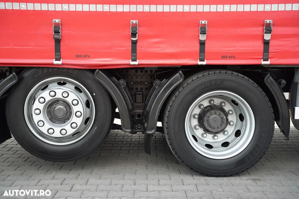Volvo FH 460 / 7.4 M CORTINĂ / I-SAVE / I-PARK COOL / PUNTE RIDICATĂ / DIRECȚIE / CORTINĂ RANFORSATĂ - 18