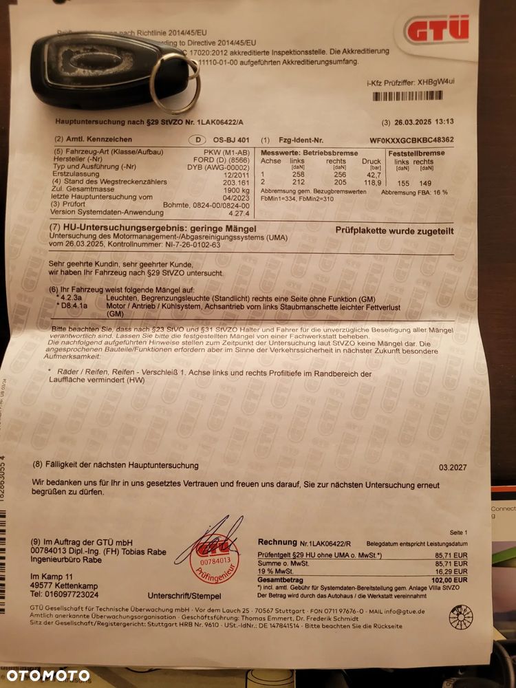 Ford Focus 1.6 TDCi DPF Start-Stopp-System Trend - 37