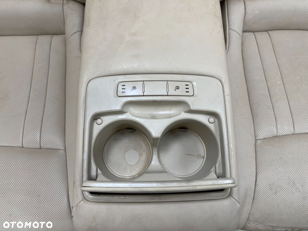 O1 HYUNDAI GENESIS G80 2013 - KANAPA TYŁ AIRBAG GRZANA SKÓRA BEŻOWA WYB - 7