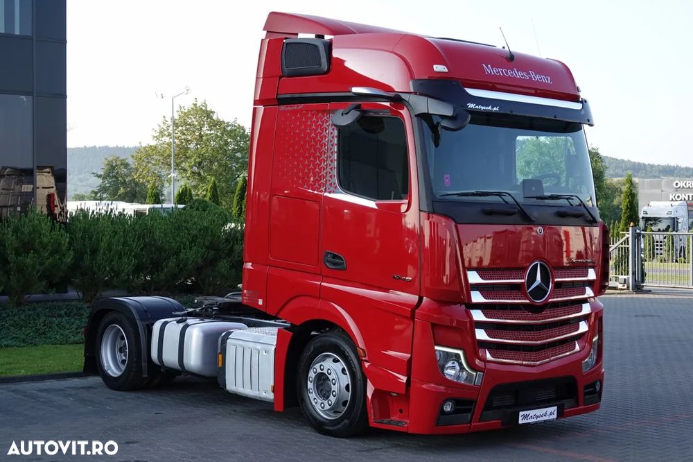 Mercedes-Benz ACTROS 1845 / MEGA / PLATĂ JOSĂ / MP5 / SPAȚIU MARE / DUPĂ CONTRACT DE SERVICE GOLD / 2022 - 2