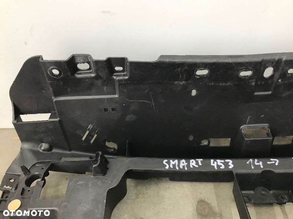 Atrapa Smart ForTwo 2 II w453 14-19r. grill kratka chłodnicy stelaż wzmocnienie pas przedni a4538855700 - 15
