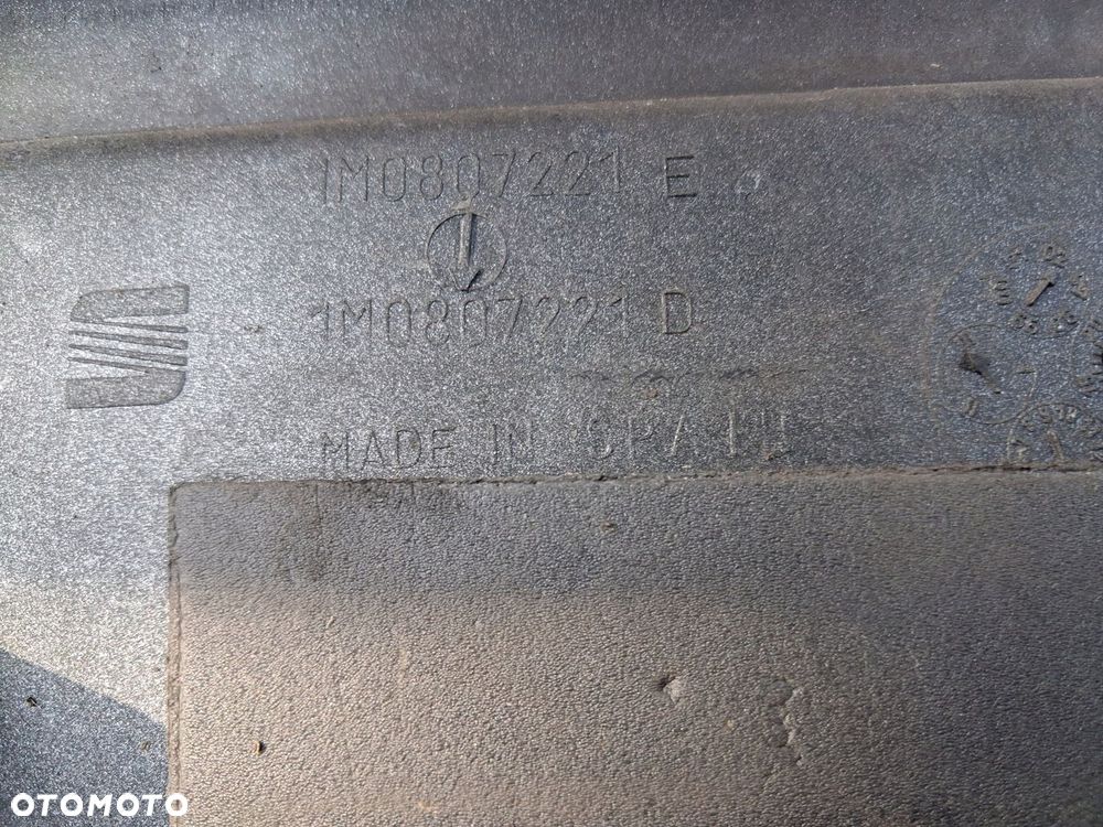 Zderzak przód przedni Seat Leon I Toledo II 99-04 1M0807221E - 4