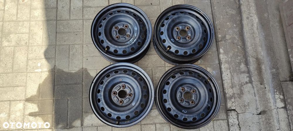 FELGI STALOWE 4x100 5.5Jx15 CALI ET45 TOYOTA YARIS II KOMPLET 4 SZTUKI - 1