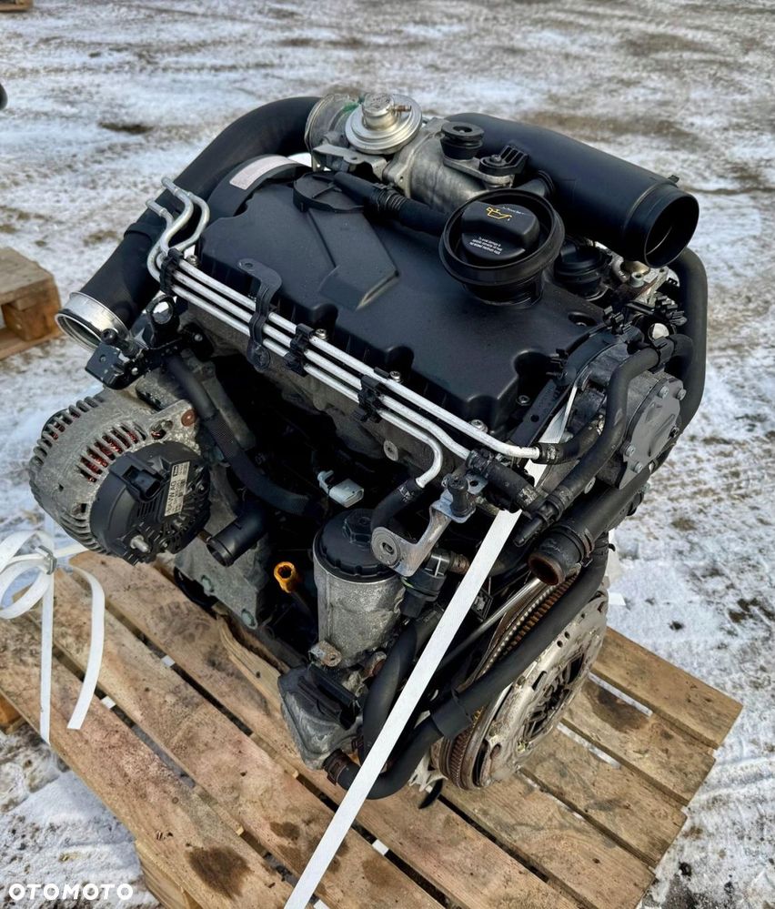 SILNIK KOMPLETNY VW AUDI SKODA BXE BXF BKC BRU 1.9TDI - 1