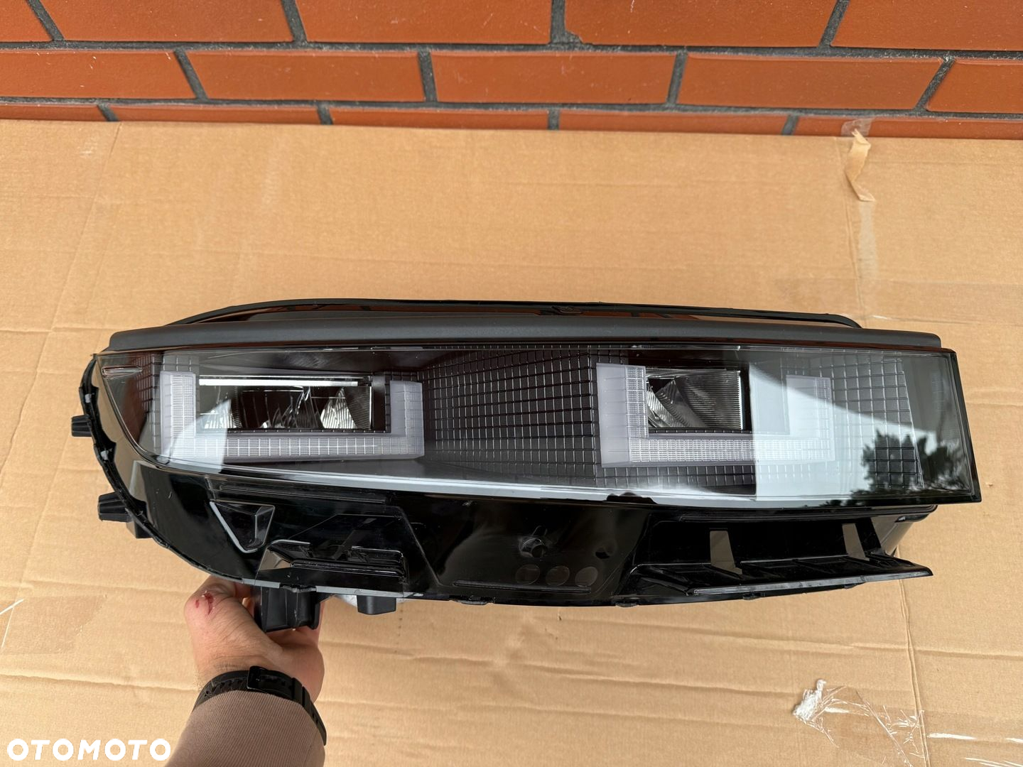 Hyundai IoniQ 5 V 21- lampa full led prawa kompletna ideal zielona wtyczka - 5