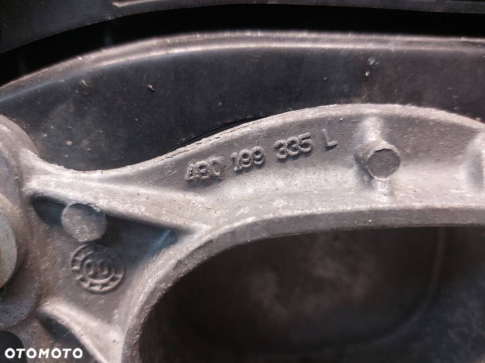 PAS PRZEDNI WZMOCNIENIE CZOŁOWE + KOMPLET CHŁODNIC AUDI A6 C6 2.4 V6 - 2