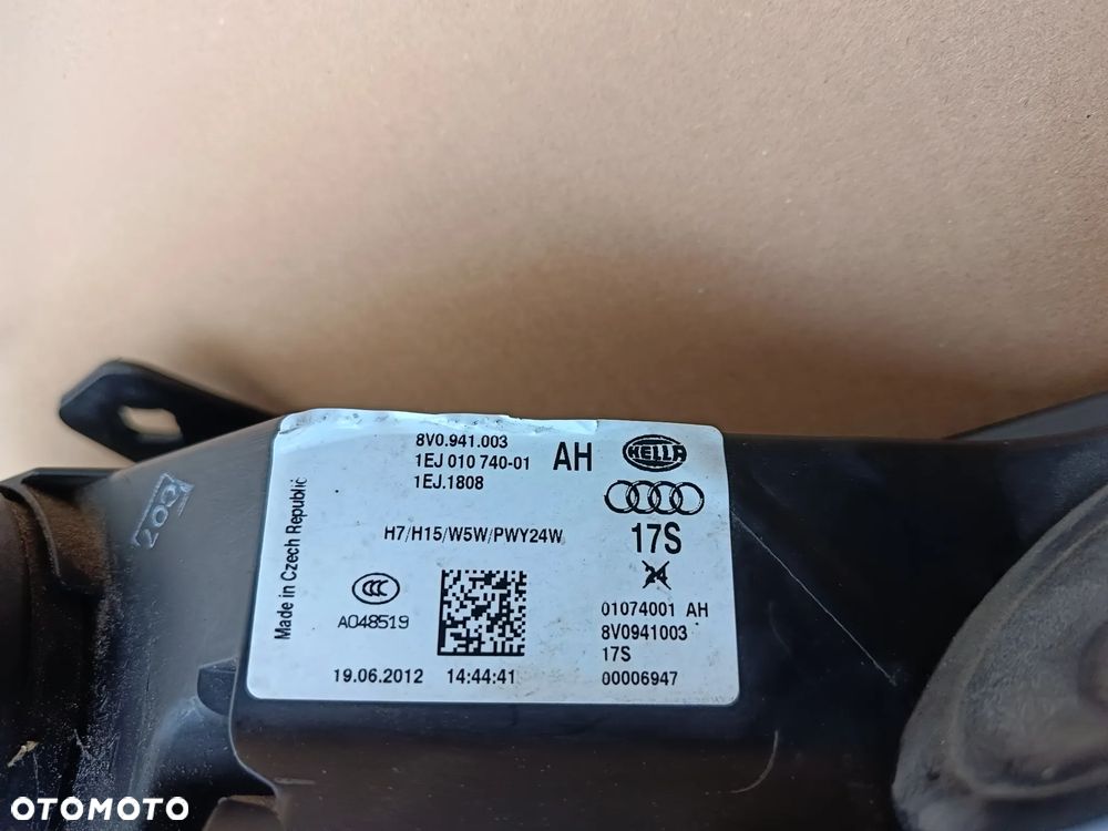 Lampa przednia lewa Audi A3 H7 reflektor lewy 8V0941003 - 4