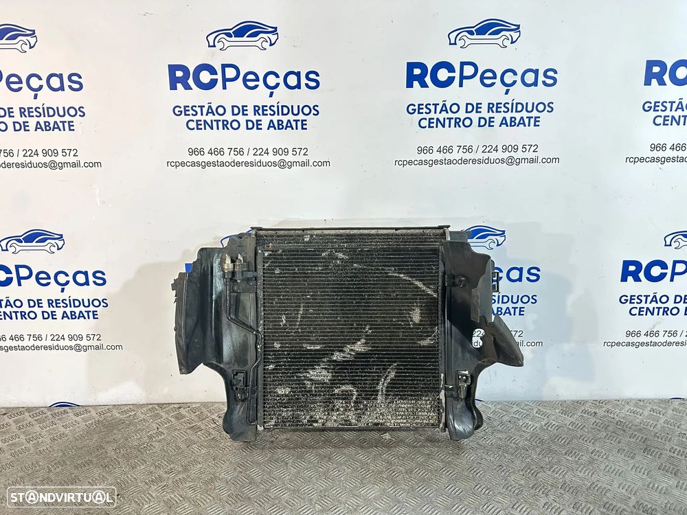 .Frente Fibra Radiador Termoventilador Grand Cherokee Diesel Original - 1