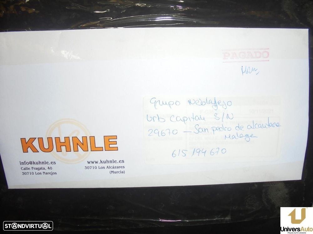 BOMBA TRAVÃO VOLKSWAGEN GOLF V 2007 -1K1614019F - 3