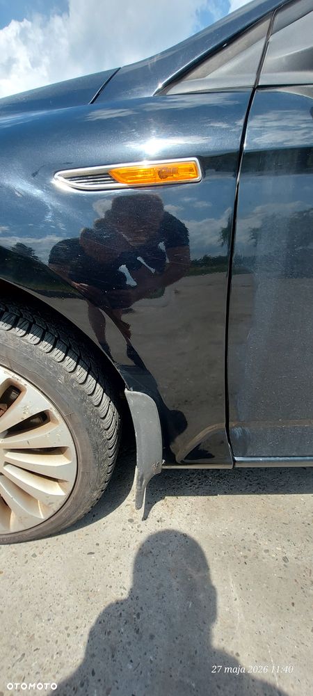 Mondeo Mk4 Błotnik Przód Przedni Lewy Kolor G6 Czarny - 3