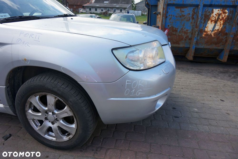 MASKA ZDERZAK BŁOTNIKI LAMPY FORESTER II SG LIFT 01G  SUBARU 2006-2008 SREBRNY PRZÓD KOMPLETNY - 25