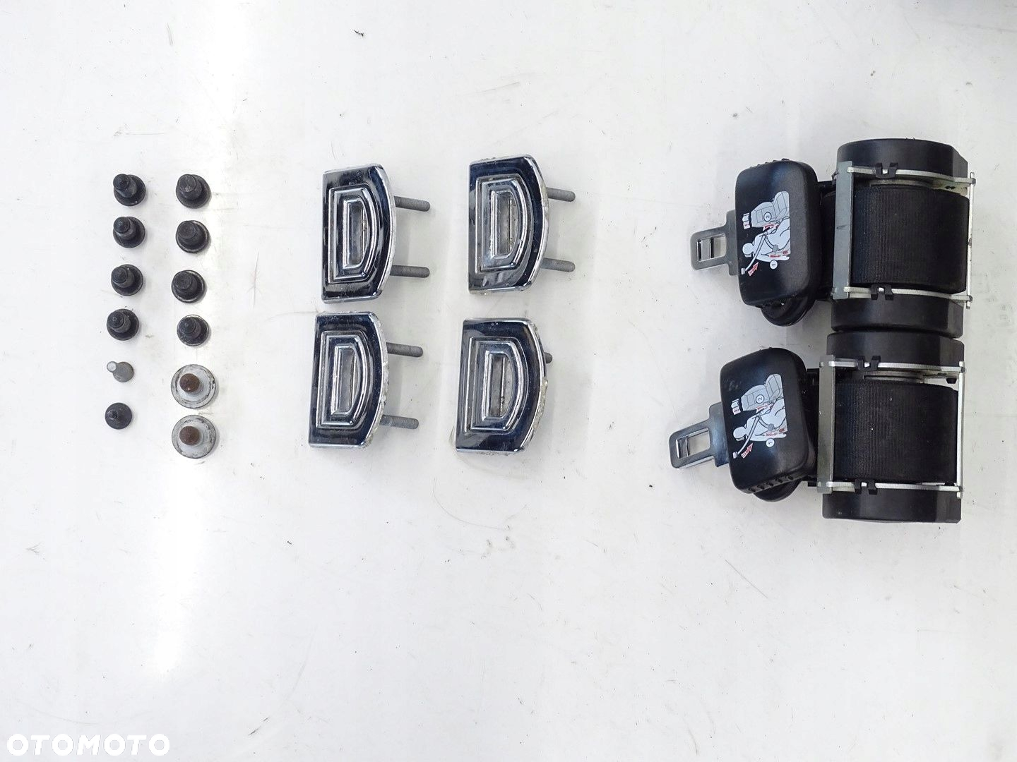 KOMPLET FOTELI DRUGI  TRZECI RZĄD POŁSKÓRA AUDI Q7 4L LIFT - 7