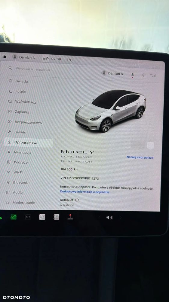 Części- Tesla Model Y 78,4 kWh 514 KM DUAL MOTOR 23R - 10