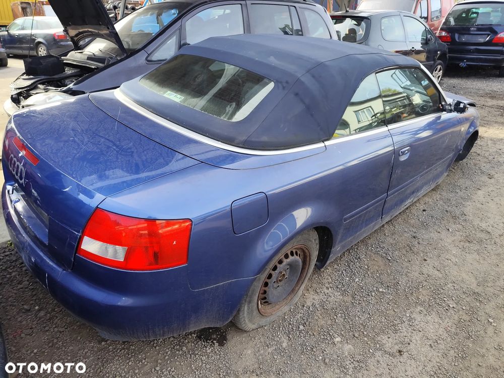 Dach Cabrio Audi A4 B6 B7 kompletny – GRANATOWY / NIEBIESKI - 5