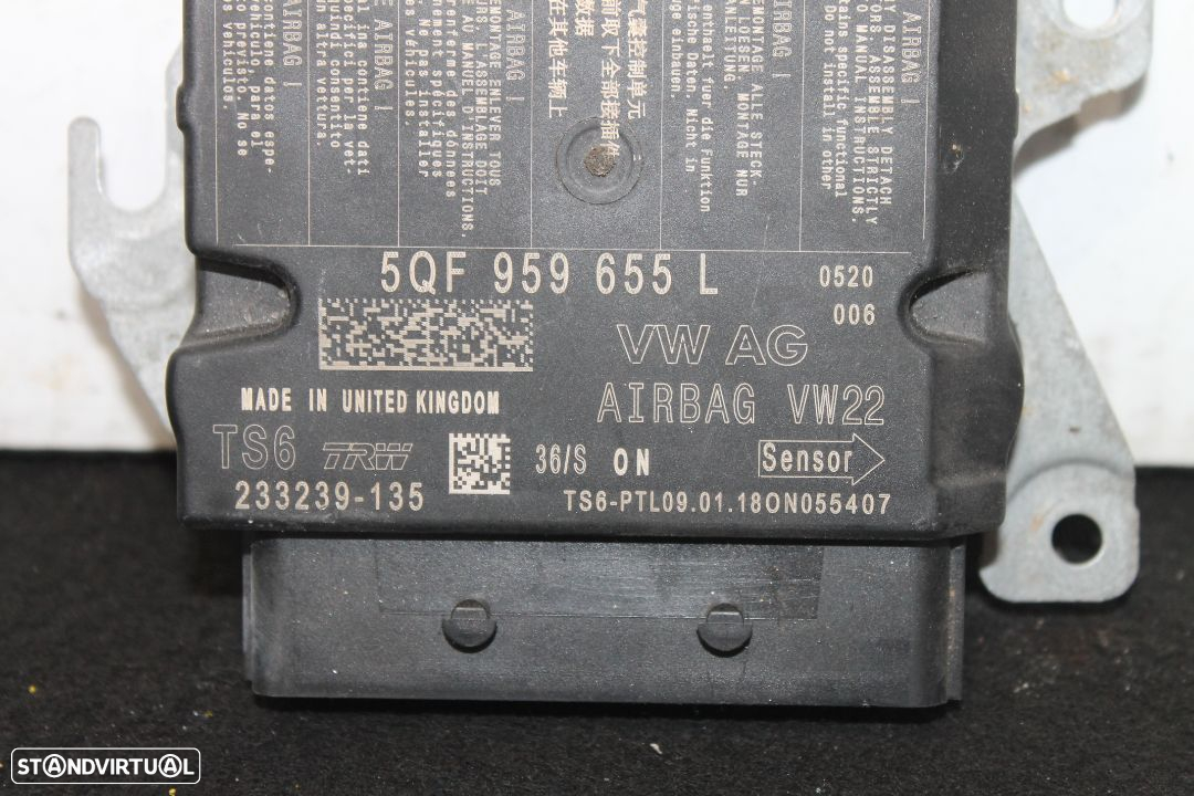 Centralina de Airbag Seat Ibiza V - 2