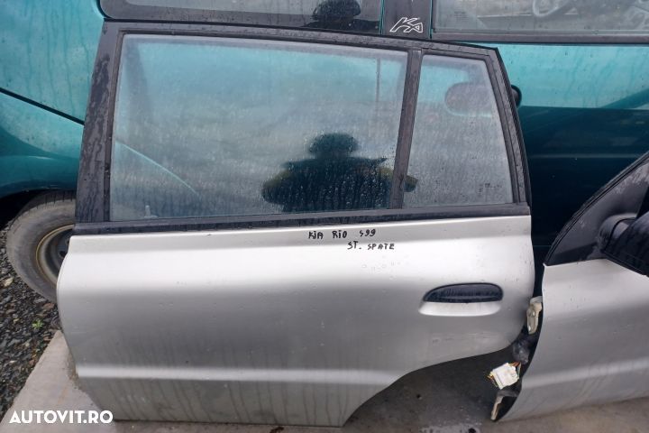 Usa spate stanga Kia Rio 1 (facelift)  [din 2002 pana  2005] seria Sedan 1.3 MT (82 hp) - 1