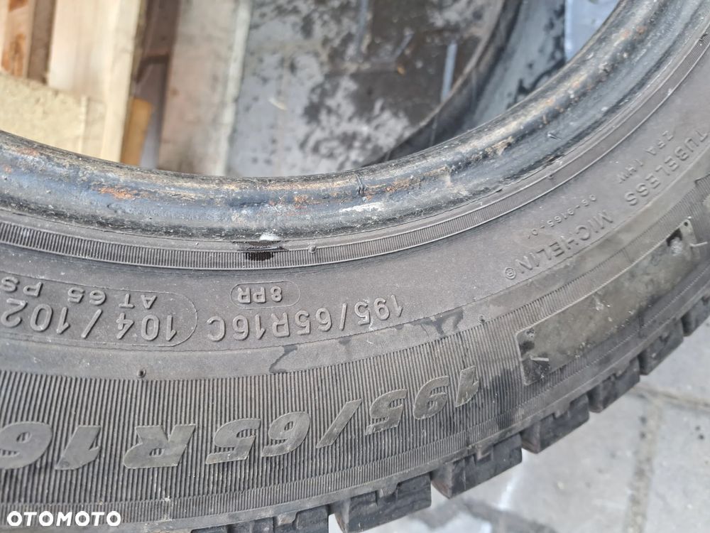 Opony letnie 195 65 R16 C michelin 2021 rok 7.5 mm bieżnik - 12