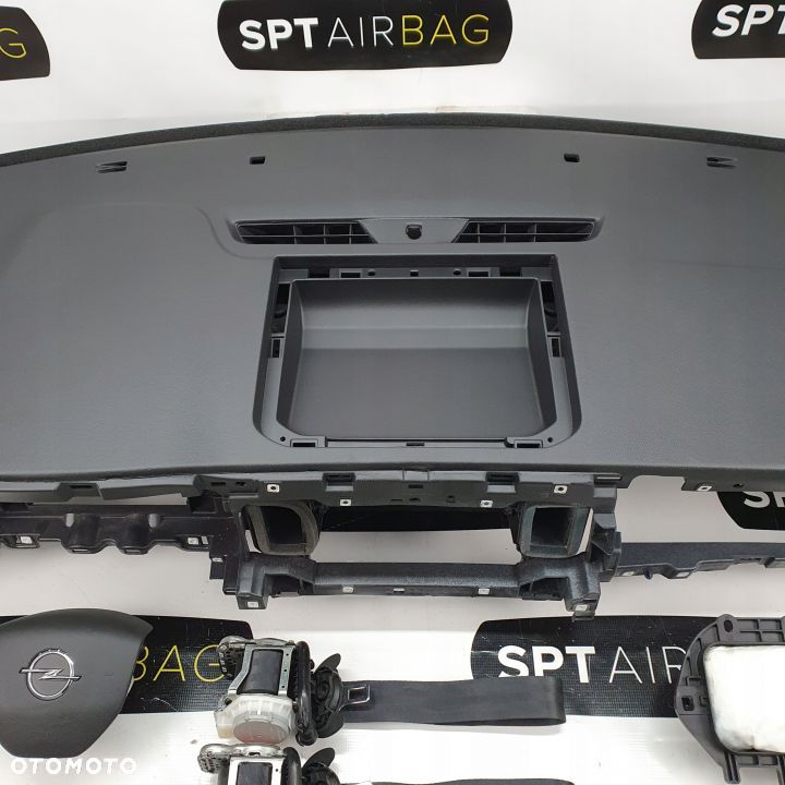 OPEL VIVARO C DESKA ROZDZIELCZA KONSOLA KOKPIT PULPIT PODUSZKI AIRBAG AIR BAG PASY KIT SET - 3