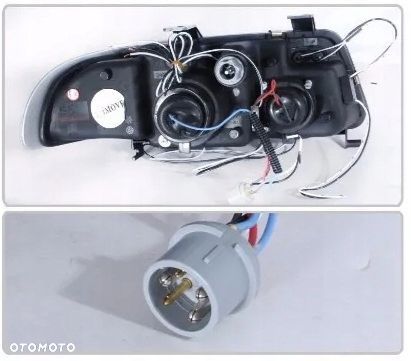 Reflektor Lampy Migacze kpl Ringi Angel Eyes Led Tuning Audi a4 b5 8d 94-98 - 5