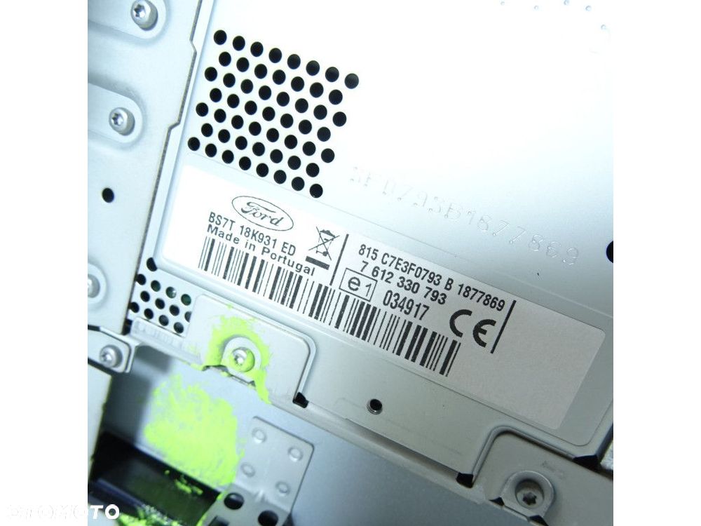 FORD MONDEO MK4 LIFT RADIO BS7T-18K931-ED - 3