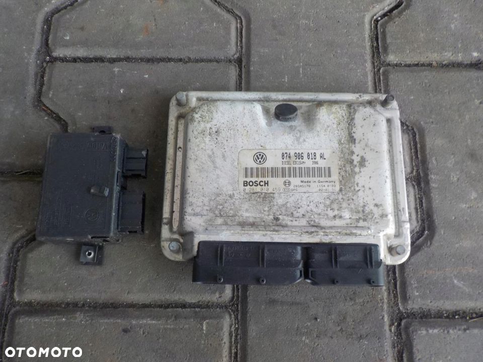 VW T4 2.5 TDI KOMPUTER STEROWNIK 074906018AL IMMO - 1
