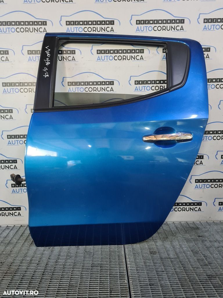 Usa Stanga Spate Mitsubishi L200 V 2015 - 2018 SUV 4 Usi ALBASTRU D23 (958) - 1