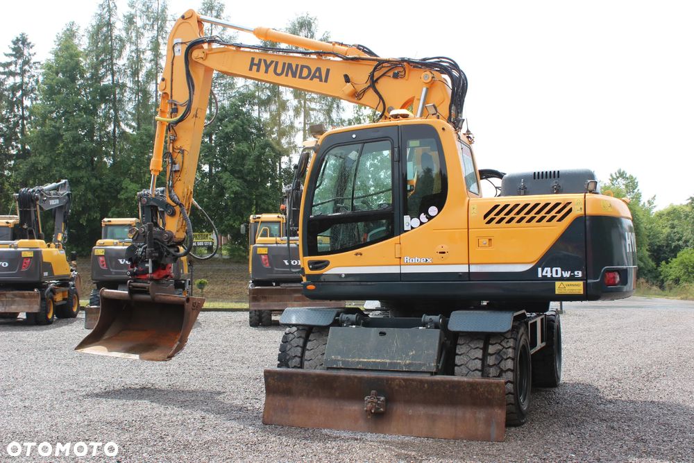 Hyundai Robex 140W-9 Rototilt Sprowadzona 8400Mtg - 7