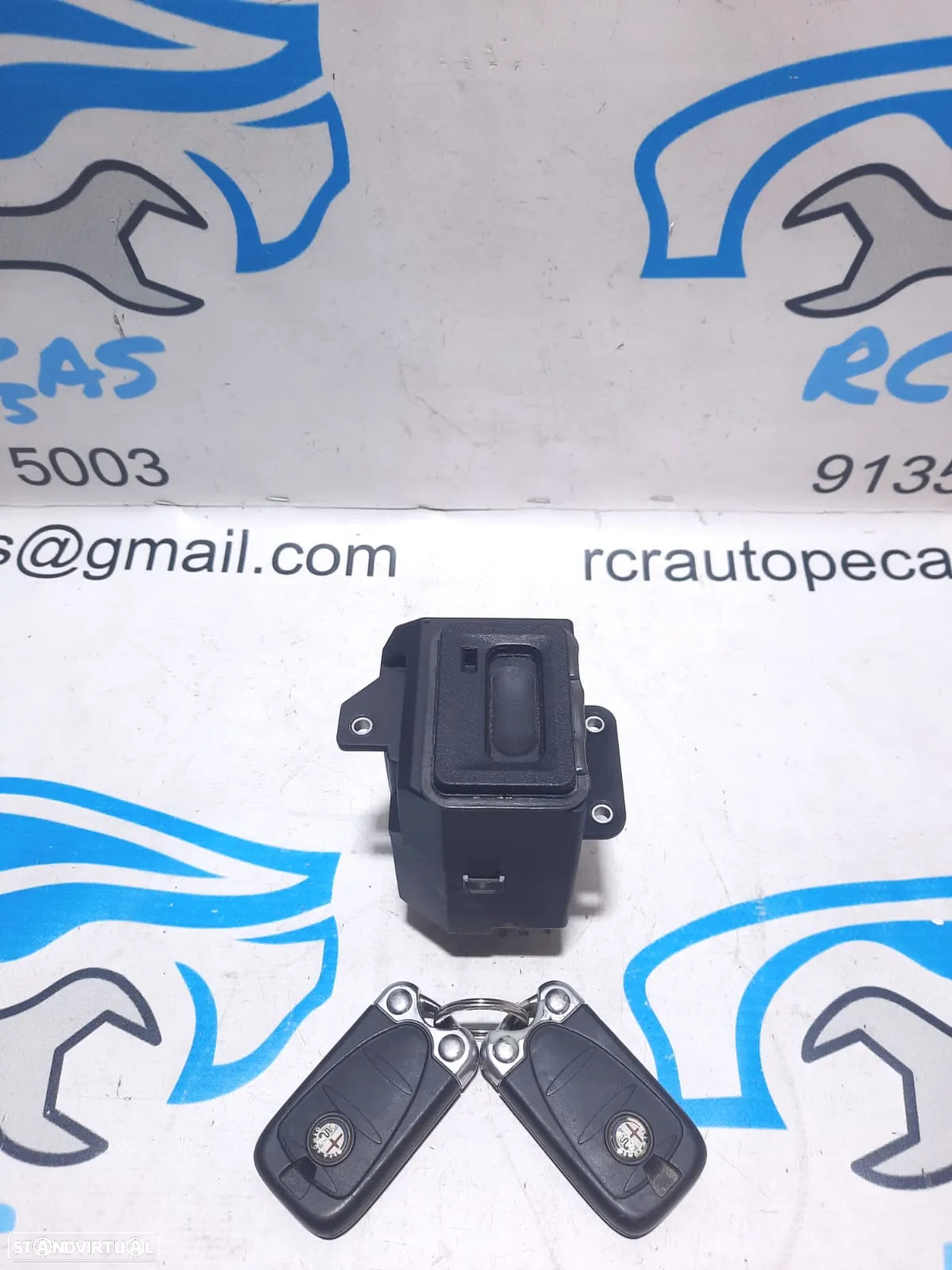 MODULO CANHÃO DE IGNIÇÃO COM 2 CHAVES ALFA ROMEO 159 939 ALFA BRERA NTR939 1560516200 ORIGINAL - 6