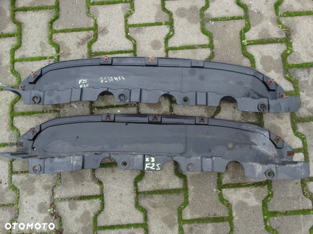 BMW X3 F25 Tył Ślizg Zderzaka MOCOWANIE Tylny Spijler Dufuzor Uchwyt - 18