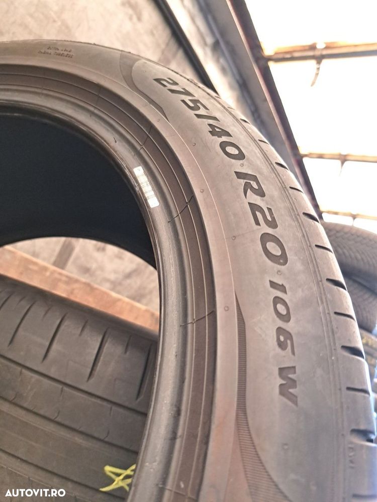 4 anvelope 275/40 R20 Pirelli omologare BMW - 8