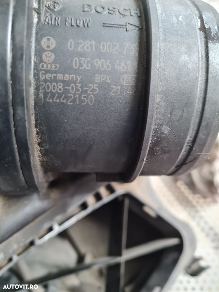 Carcasa Filtru Aer Debitmetru Aer Cod 03GC Audi A4 B8 An 2007-2008-2009-2010-2011-2012 Motor 2.0 Td - 1