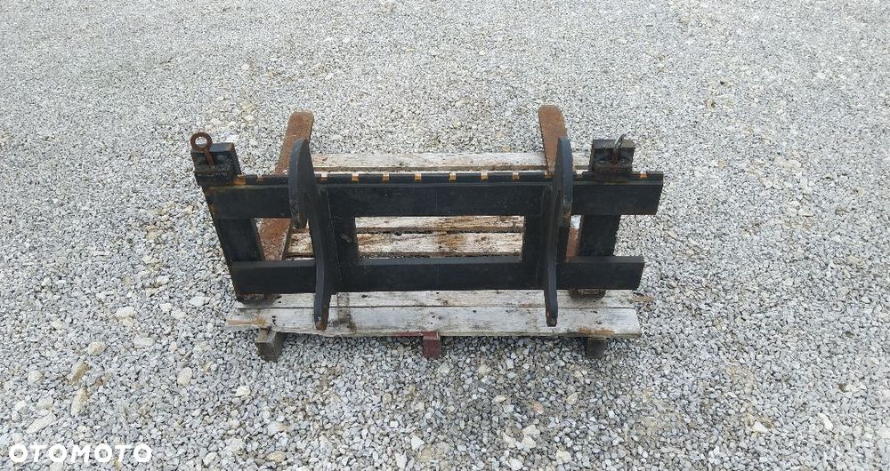 Widły z karetką PAUS Widły do ładowarek Atlas Komatsu Case Jcb Manitou - 4