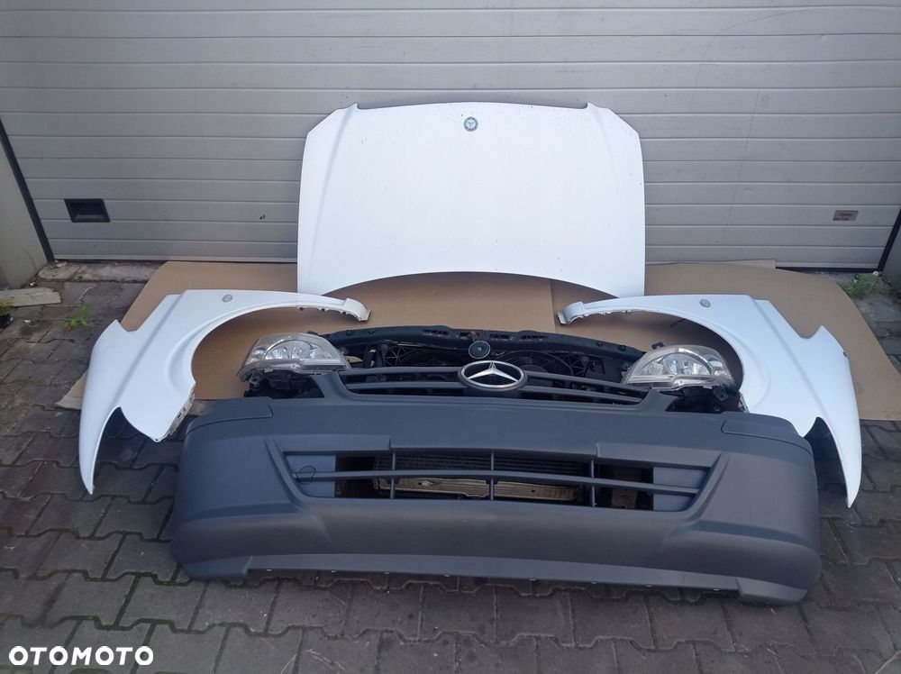 KOMPLETNY PRZOD VITO 639 LIFT 10R- 2.2 CDI MASKA BŁOTNIK LAMPY - 1