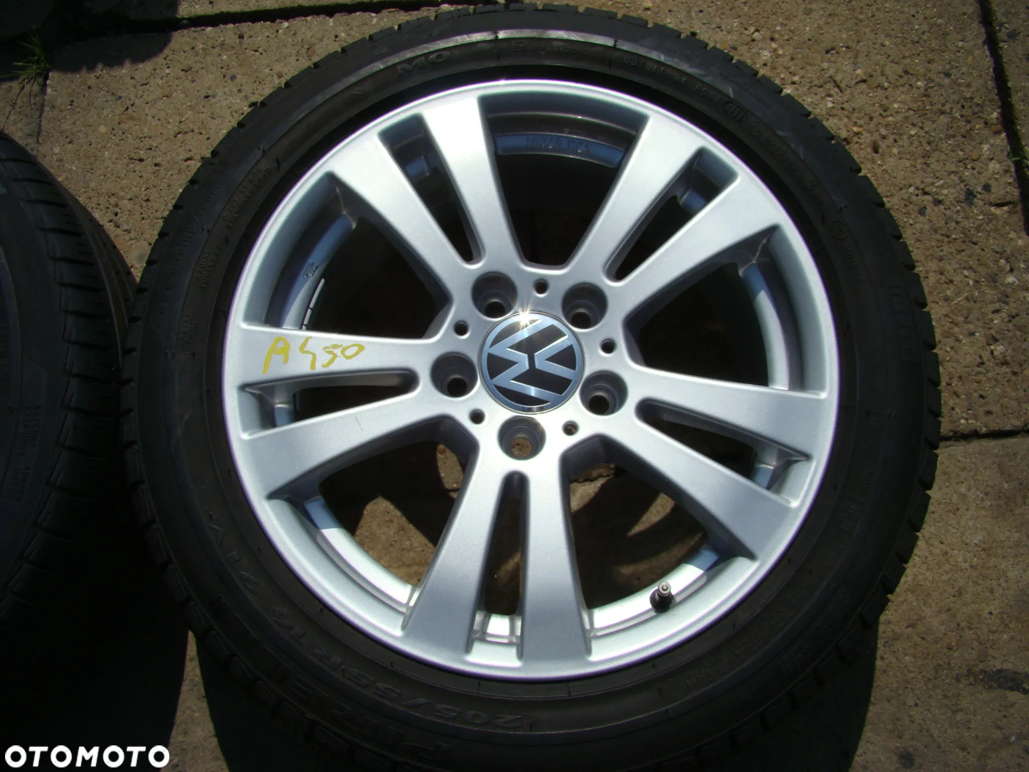 a450 5x112 VW Golf V VI VII VIII Plus  Jetta Touran Caddy Sharan 7,5jx16 Lato 205/55 - 3