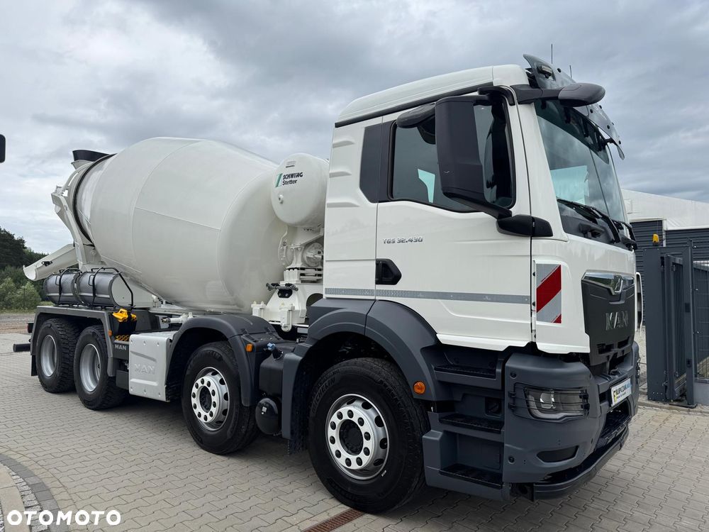 MAN TGS 42.430 8x4‼️Betonomieszarka‼️Euro6‼️STETTER 9m3‼️Automat‼️100% Oryginał‼️Sprowadzony‼️Navi Kamera Android