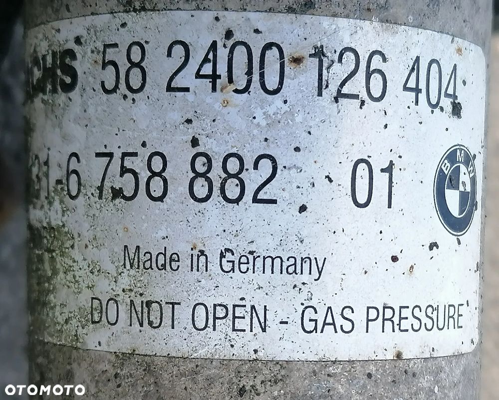 BMW 7 E65 3.6 V8 MCPERSON ZWROTNICA PRAWY PRZÓD 6758882 - 2