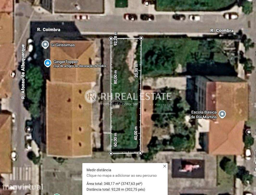 TERRENO COM PIP APROVADO | 6 APARTAMENTOS | CENTRO DA FIGUEIRA DA FOZ - Grande imagem: 5/5